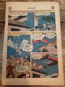 Batman vintage DC Comic #142 septiembre 1961 sin portada en bruto estado - Imagen 1 de 21