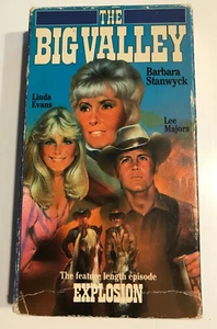 THE BIG VALLEY - EXPLOSION - VHS, 1967 ~ B. STANWYCK, L. EVANS, L. MAJORS - Picture 1 of 3