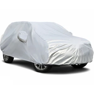 XXXL Full Car Cover Frost Rain UV Protection Silver Waterproof 580 x 210 x 195cm - Picture 1 of 13