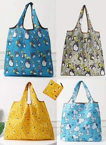 Bolsas de Mano Miffy/Snoopy/Totoro Reutilizables Plegables para Compradores Impermeables - Imagen 1 de 17