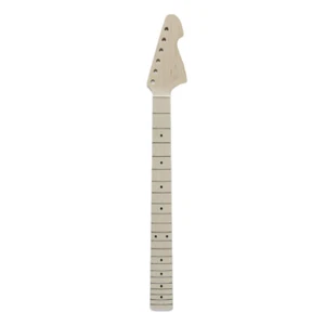 Repuesto de mástil de guitarra de arce para incrustación de puntos de cabeza grande estilo st 22 trastes 25,5 pulgadas - Imagen 1 de 5