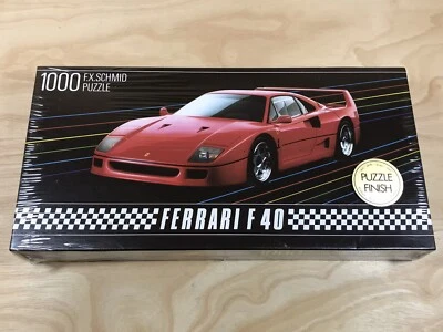 Puzzle Ferrari F 40 Dream Cars FX Schmid 1000 piezas #98162.7 W. Alemania Nuevo Precintado Foto 1 de 4