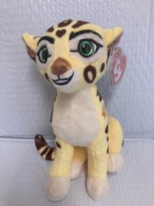 Ty Beanie Baby💜FULI The Cheetah Lion Guard 7" Plush New MWMT's - Picture 1 of 2