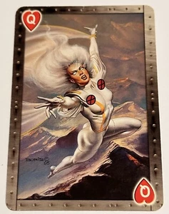 Ultra Rare 2003 Marvel Ltd Ed Storm X-Men QH Collector’s Series 1 Playing Card - Zdjęcie 1 z 4