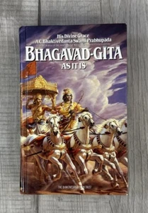 BHAGAVAD-GĪTĀ As It Is Hardcover AC Bhaktivedanta Swami Prabhupāda 1986 Book - Picture 1 of 24