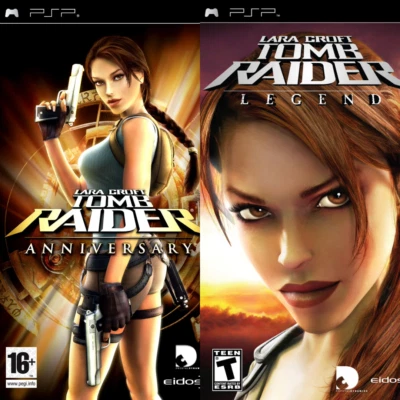 Lara Croft Tomb Raider PlayStation PSP Retro Games - Choose Your Game - Image 1 of 3