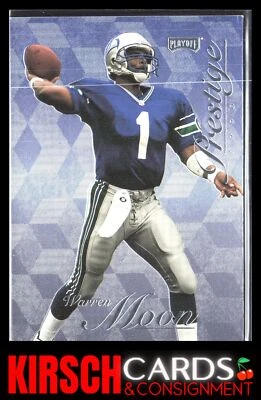 Warren Moon 1998 Playoff Prestige SSD Hobby #160 Seattle Seahawks - Image 1 of 2