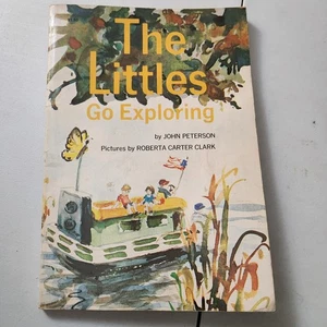 The Littles Go Exploring by John Peterson Vintage Paperback - Foto 1 di 3