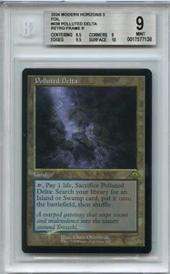 Polluted Delta Foil Retro Frame MH3 BGS 9b++ (w/ subs) MTG #438 - Picture 1 of 2