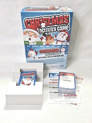 Christmas Activity Game Outset Holiday Fun Describe Draw Find Hum List Move It - Image 1 of 4
