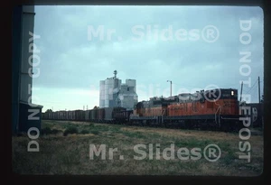 Original Slide MILW Milwaukee Road SD7 512 & 1 Action In 1974 - Picture 1 of 1