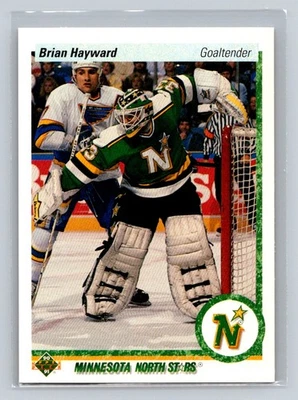 1990-91 Upper Deck #449 Brian Hayward Minnesota North Stars - Image 1 of 2