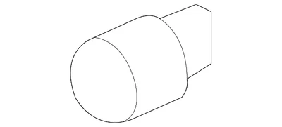 Genuine Acura Signal Lamp Bulb 33303-SZT-A01 - Изображение 1 из 2