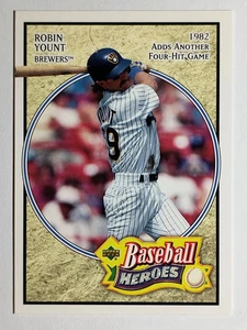 Robin Yount 2005 Upper Deck Baseball Heroes #61 - Imagen 1 de 2
