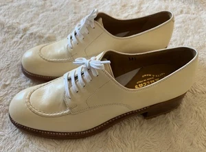 Le Yucca's Karena Women's Oxford Shoes Size 38.5 Ivory - Picture 1 of 10