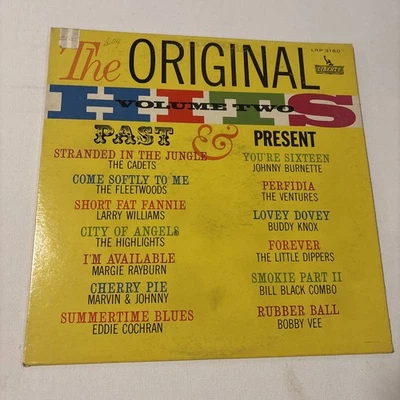 Original Hits Vol 2  LP Liberty LRP-3180 VG+ Mono Ultrasonic Clean! - Image 1 of 4