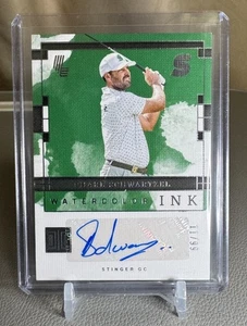 PANINI IMPECABLE LIV GOLF 2024 CHARL SCHWARTZEL ACUARELA TINTA AUTOMÁTICA/99 #WC-CHL - Imagen 1 de 2