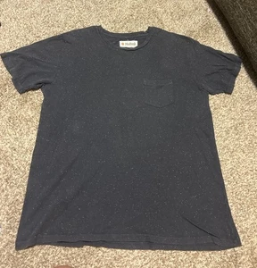 Mollusk California T-Shirt Herren XL Navy Spackled Fleck Cosmos Pocket Tee - Bild 1 von 6