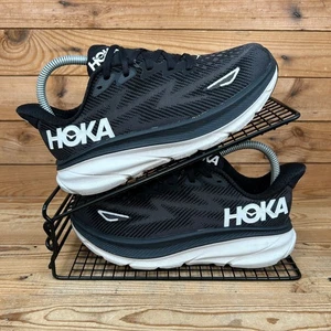 Hoka One One Turnschuhe Damen Gr. UK 4,5 Clifton 9 Weite schwarz weiß Laufschuhe - Bild 1 von 14