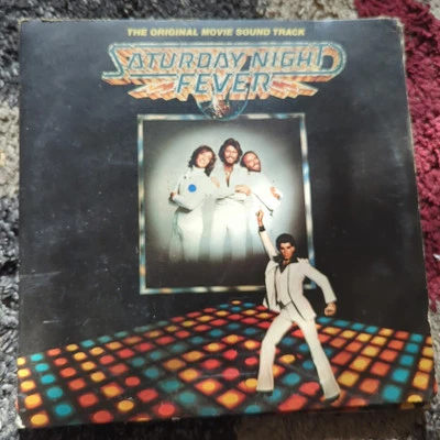 Saturday Night Fever Soundtrack Vinyl 2 LP Set RSO RS-2-4001 Bee Gees Foto 1 de 4
