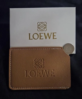 Loewe GWP зеркало и карты держатель желтовато-коричневый с коробкой подлинный - Изображение 1 из 4