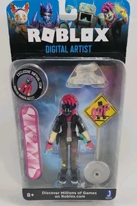 Roblox Imagination Collection Digital Artist Figure Pack. Exclusive Virtual item - Picture 1 of 8