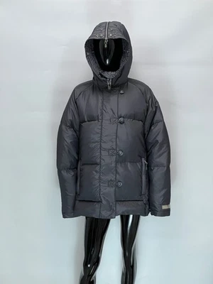 Chaqueta acolchada gris Jet Set vintage para mujer talla L/XL Foto 1 de 4