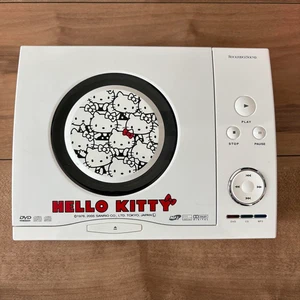 Hello Kitty ROCKRIDGE SOUND DVP-KT Tragbarer DVD Player Funktioniert Guter Zustand - Bild 1 von 5