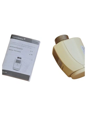 HomeMatic HMIP-eTRV Smart Home Heizkörperthermostat Beige - Bild 1 von 4