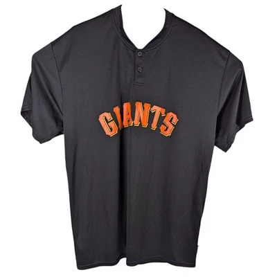 Giants San Francisco Jersey Black Mens size 2XL XXL Cool Base Majestic SF Blank - Image 1 of 4