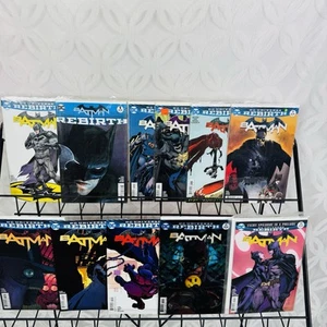 Batman Renacimiento 1 2 6-7 11 13 14 18 21 24 y Batman Día #1 Lote El Botón - Imagen 1 de 7