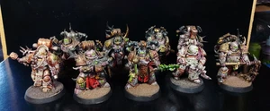 Bemalte Plague Marines Death Guard - Bild 1 von 11