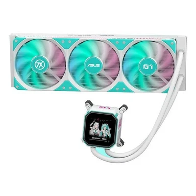 ASUS TX Gaming LC 360 ARGB 120mm Hatsune Miku adiator Liquid CPU Cooler - Image 1 of 2