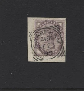 1881 1d LILAC 16 DOT SUPERB USED 'SWAFFHAM' SQUARED-CIRCLE. SG 172 - Picture 1 of 1