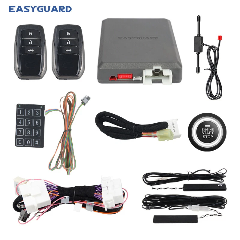 Easyguard PnP CANBUS PKE Remote Starter PKE for Corolla&RAV4/4runner/FJ Prado - Image 1 of 4