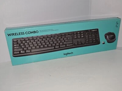 Logitech 920-008971 Wireless Keyboard and Mouse Combo new  open box - Image 1 of 3