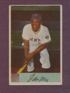1954 Bowman Willie Mays #89 HOF New York Giants LOW GRADE - Picture 1 of 4