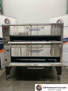 Bakers Pride 452 Pizza Oven Double Stack-Refurbished - Picture 1 of 8