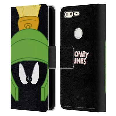 OFFICIAL LOONEY TUNES FULL FACE LEATHER BOOK WALLET CASE COVER FOR GOOGLE PHONES - Image 1 of 4
