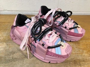Dolce & Gabbana Portofino Sneakers TG5862 Pink Women 36 5.5-6.0 - Picture 1 of 10