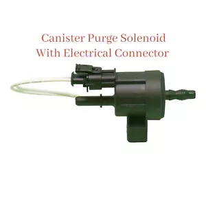 Vapor Canister Purge Solenoid & Connector Fits: Cadillac CTS SRX STS 2006-2011 - Picture 1 of 7