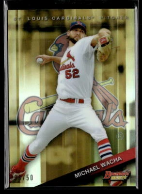 Bowman's Best #60 Michael Wacha Gold Refractor 2015/50 Foto 1 de 2