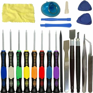 20 in 1 Mobile Phone Repair Tool Kit Screwdriver Set iPhone iPod iPad Samsung UK - Picture 1 of 7