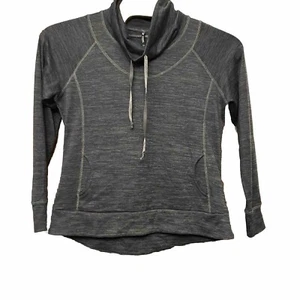 Kuhl Womens Lea Pullover Size XL Cowl Funnel Neck Outdoors Cozy Charcoal Gray - Picture 1 of 4