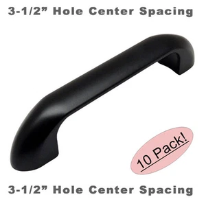 *10 Pack* Cosmas Cabinet Hardware Matte Black Pulls #540-3.5FB - Picture 1 of 1
