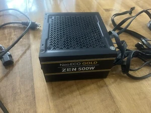 Antec NeoECO Gold Zen Series NE500G Zen 500W ATX12V 2.4 80 Plus Gold Certified - Bild 1 von 6