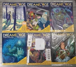 DreamForge Magazine Lot of 6 Founders Issue 1 (Signed)-Issue 6 SciFy Fiction - Picture 1 of 8
