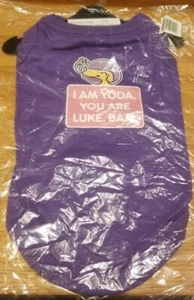 Purple Cotton Tank Top For Dog Size Large Stretchy - Picture 1 of 2