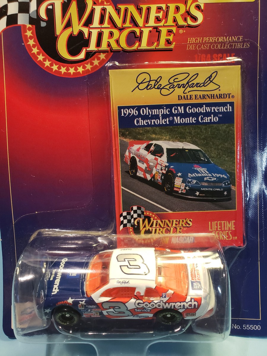 Winner's Circle Dale Earnhardt Diecast Racing Cars 1996