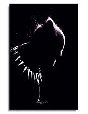VIRGIN Black Panther #25 Fine Art Gleason Raw *IN-HAND*